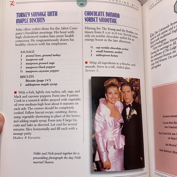 Cooking With The Young and the Restless Cookbook Recipes from Tv Soap Opera - Picture 7 of 15